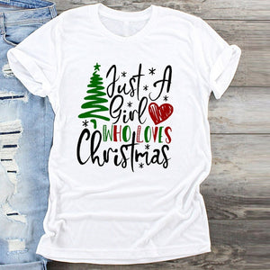 Fashion Women T-Shirt  Warm Wishes New Year Merry Tee Shirt Christmas Tumblr Graphic T Shirt Female Tees Camisa Print T-shirts