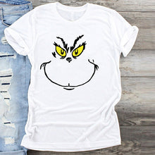 Load image into Gallery viewer, Fashion Women T-Shirt  Warm Wishes New Year Merry Tee Shirt Christmas Tumblr Graphic T Shirt Female Tees Camisa Print T-shirts