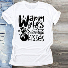 Load image into Gallery viewer, Fashion Women T-Shirt  Warm Wishes New Year Merry Tee Shirt Christmas Tumblr Graphic T Shirt Female Tees Camisa Print T-shirts