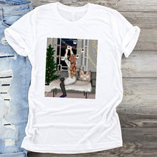 Load image into Gallery viewer, Fashion Women T-Shirt  Warm Wishes New Year Merry Tee Shirt Christmas Tumblr Graphic T Shirt Female Tees Camisa Print T-shirts
